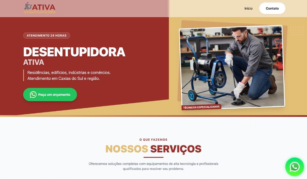 Desentupidora Ativa
